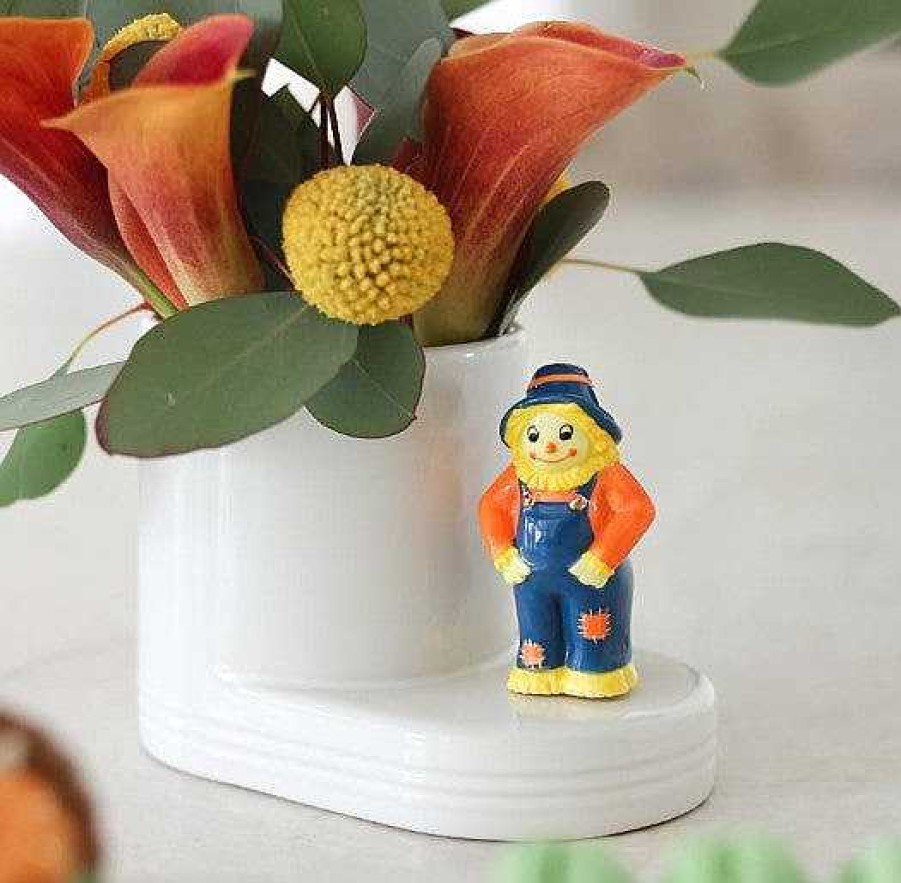 Home Decor Nora Fleming | Hay There! Scarecrow Mini By Nora Fleming