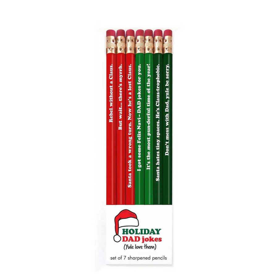 Home Decor Snifty | Holiday Dad Jokes Pencil Set