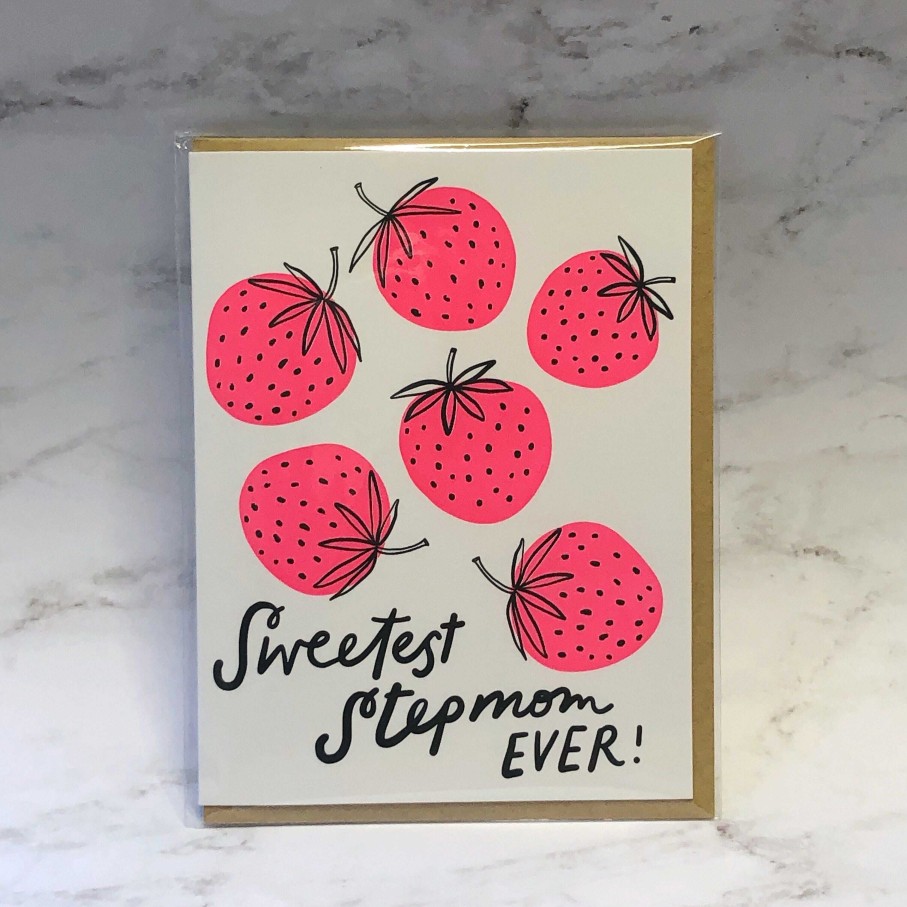 Home Decor Egg Press | Sweetest Stepmom Ever' Greeting Card