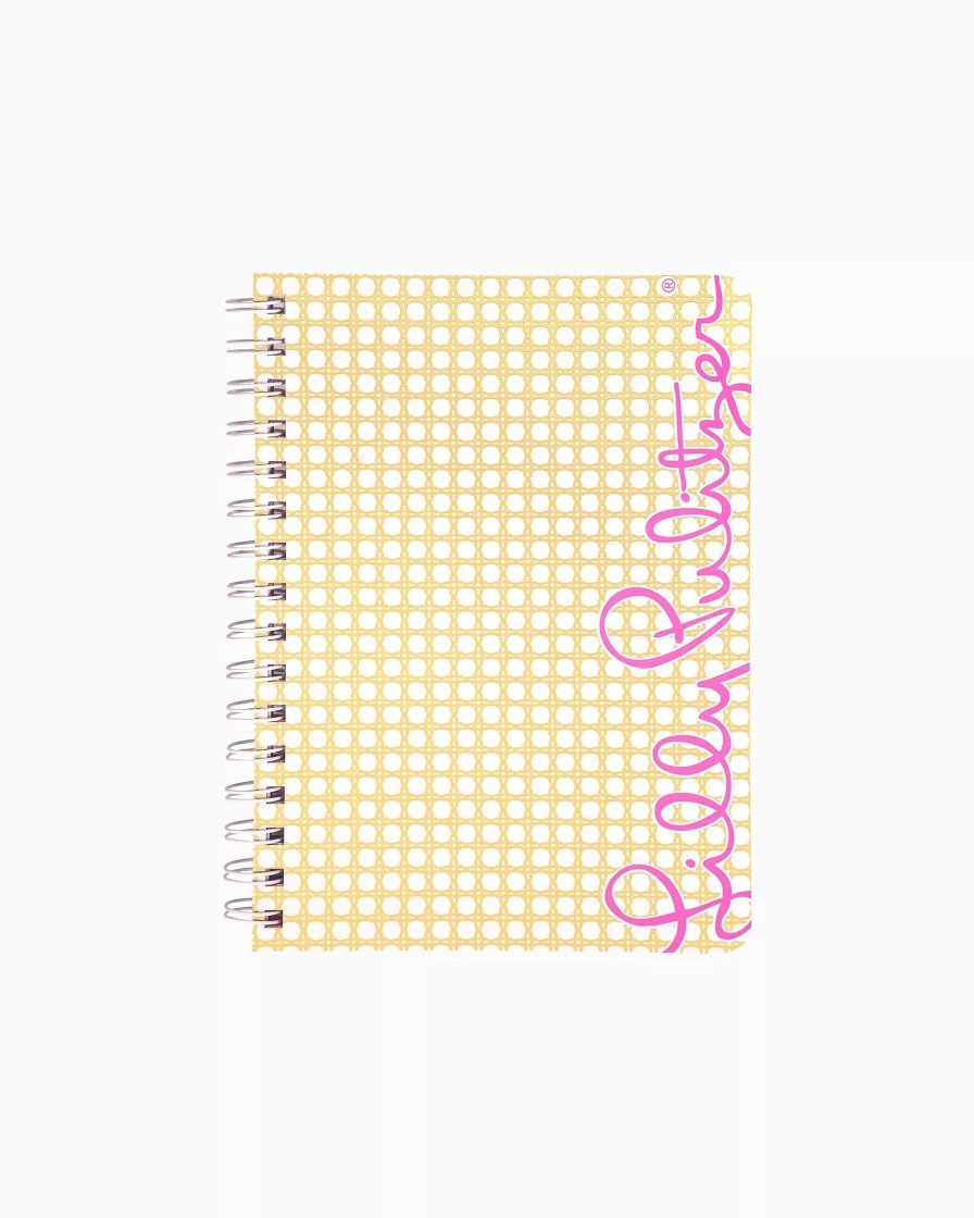 Home Decor Lifeguard Press | Mini Notebook By Lilly Pulitzer - Gold Caning