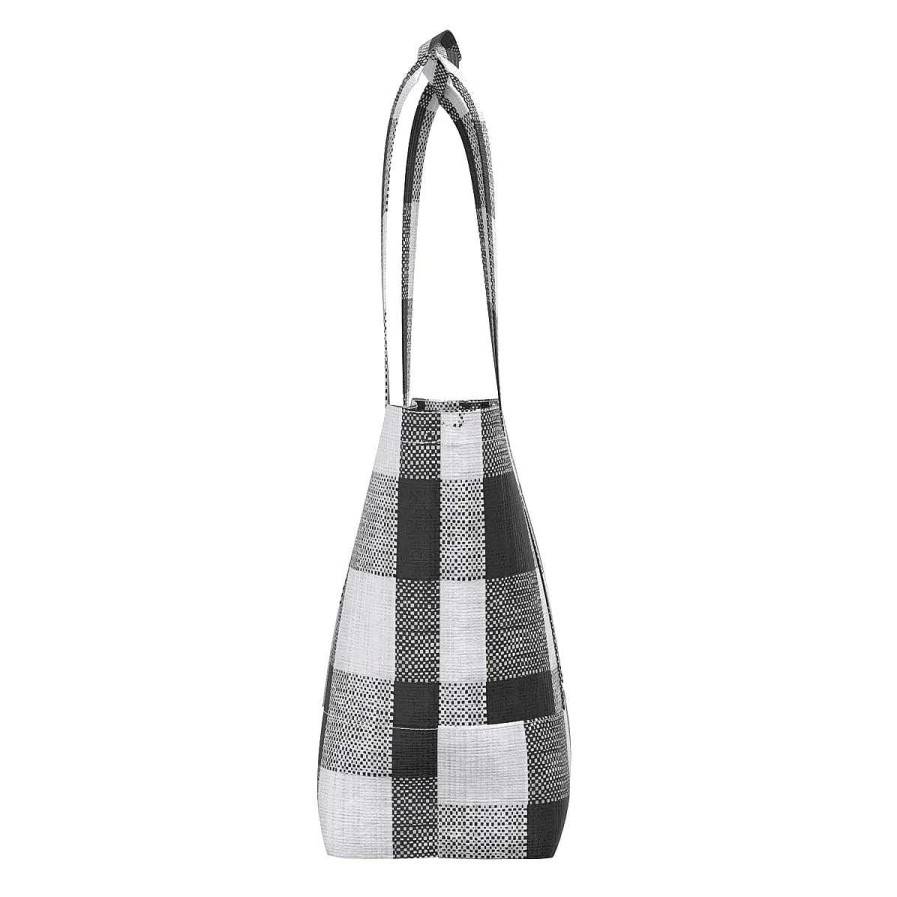 Accessories Scout Bags Tote Bags | Toteworthy Shoulder Bag By Scout - Black Check