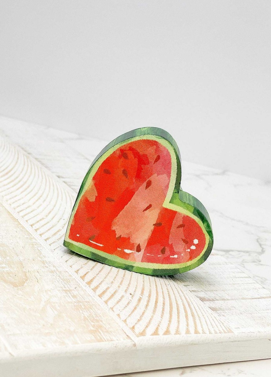 Home Decor Collins | Watermelon Heart Cutout