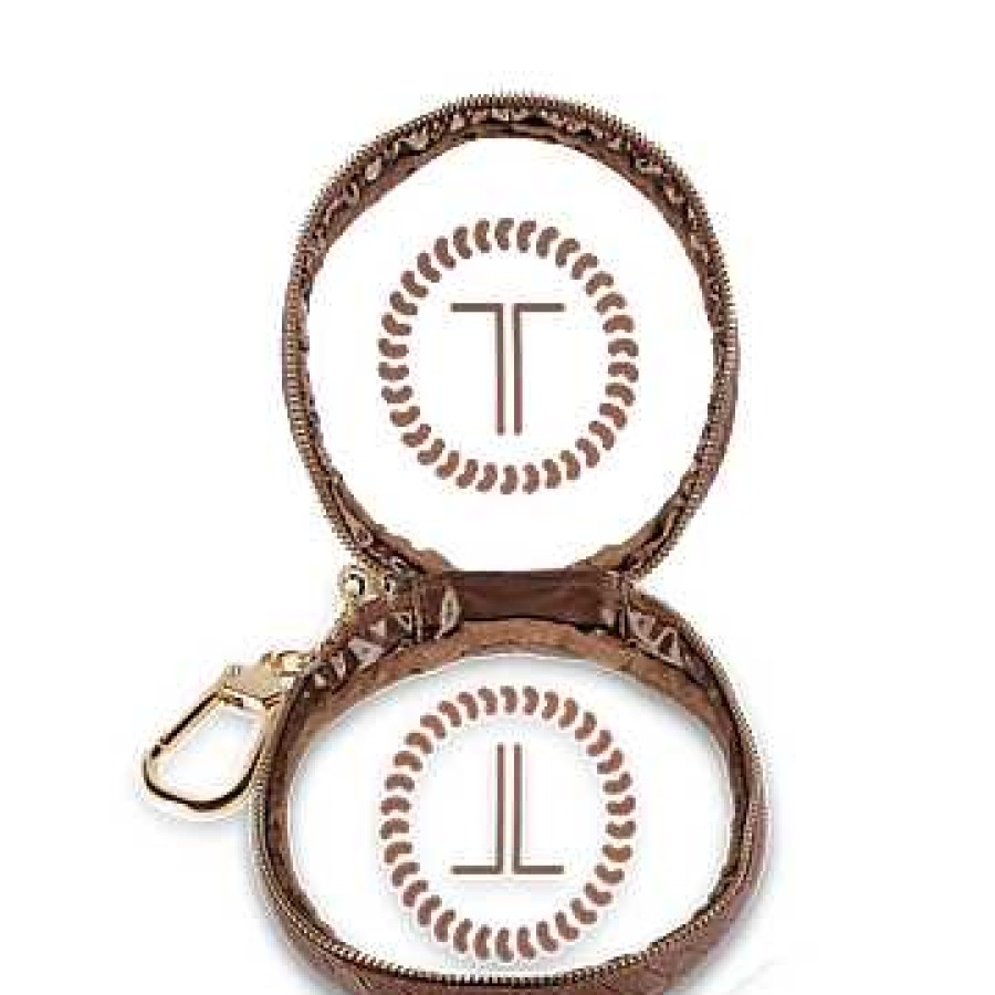 Accessories Teleties Tote Bags | Mocha Teletote Keychain By Teleties