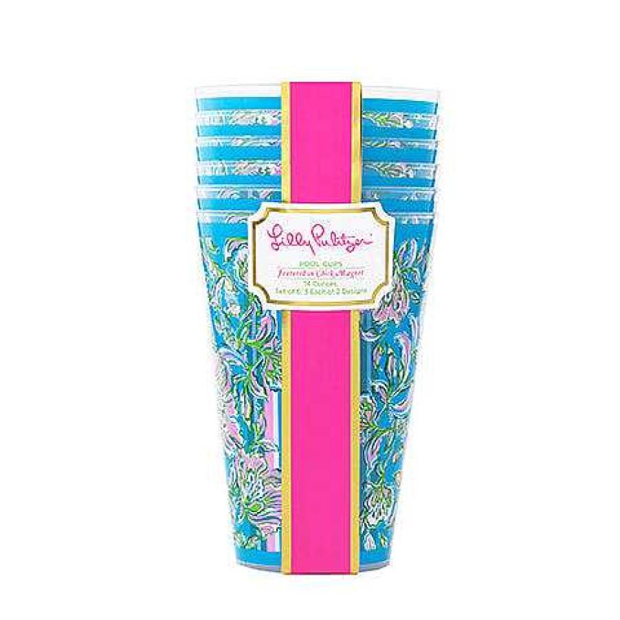 Home Decor Lifeguard Press | Pool Cups By Lilly Pulitzer - Chick Magnet