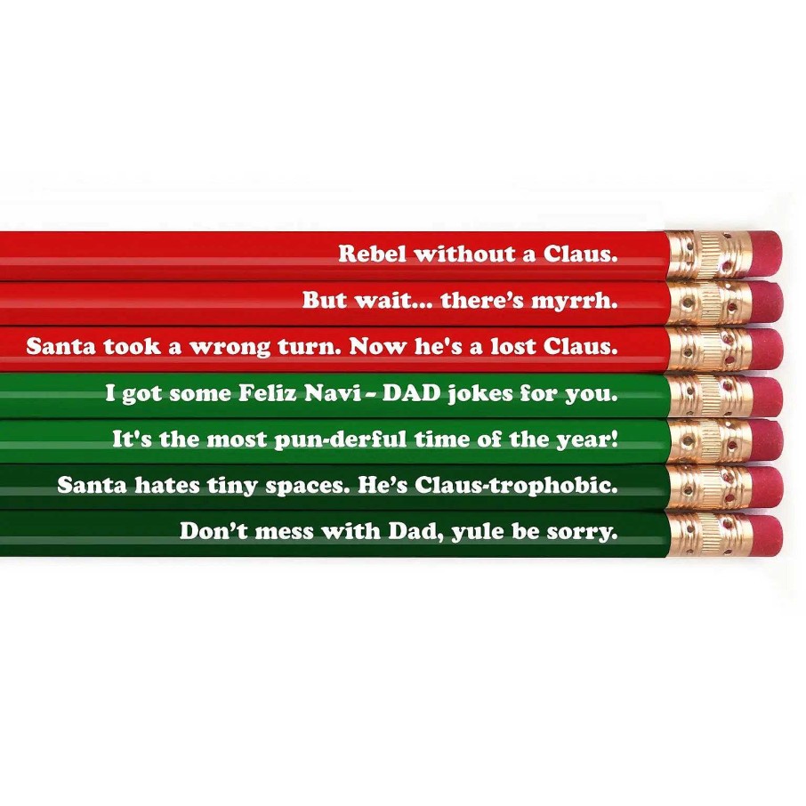 Home Decor Snifty | Holiday Dad Jokes Pencil Set