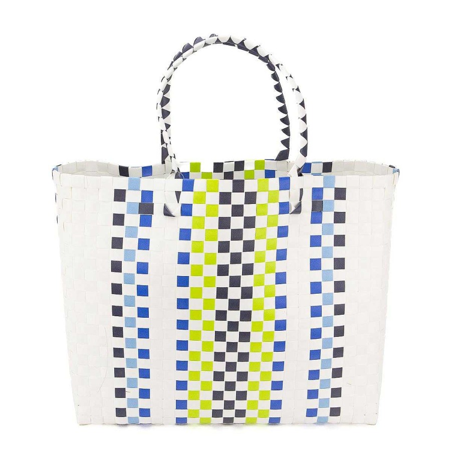 Accessories The Royal Standard Tote Bags | Island Breeze Woven Beach Tote