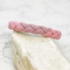 Accessories Prep Obsessed FC Hair Ties & Clips | Textured Braid Headband - Pink