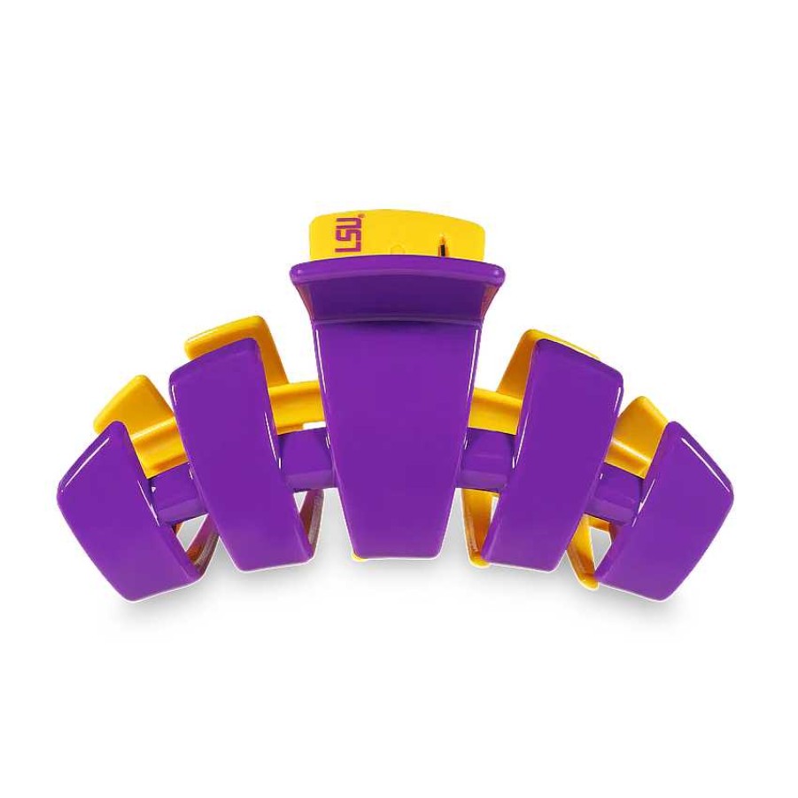 Accessories Teleties Hair Ties & Clips | Large Teleties Claw Clip - Lsu