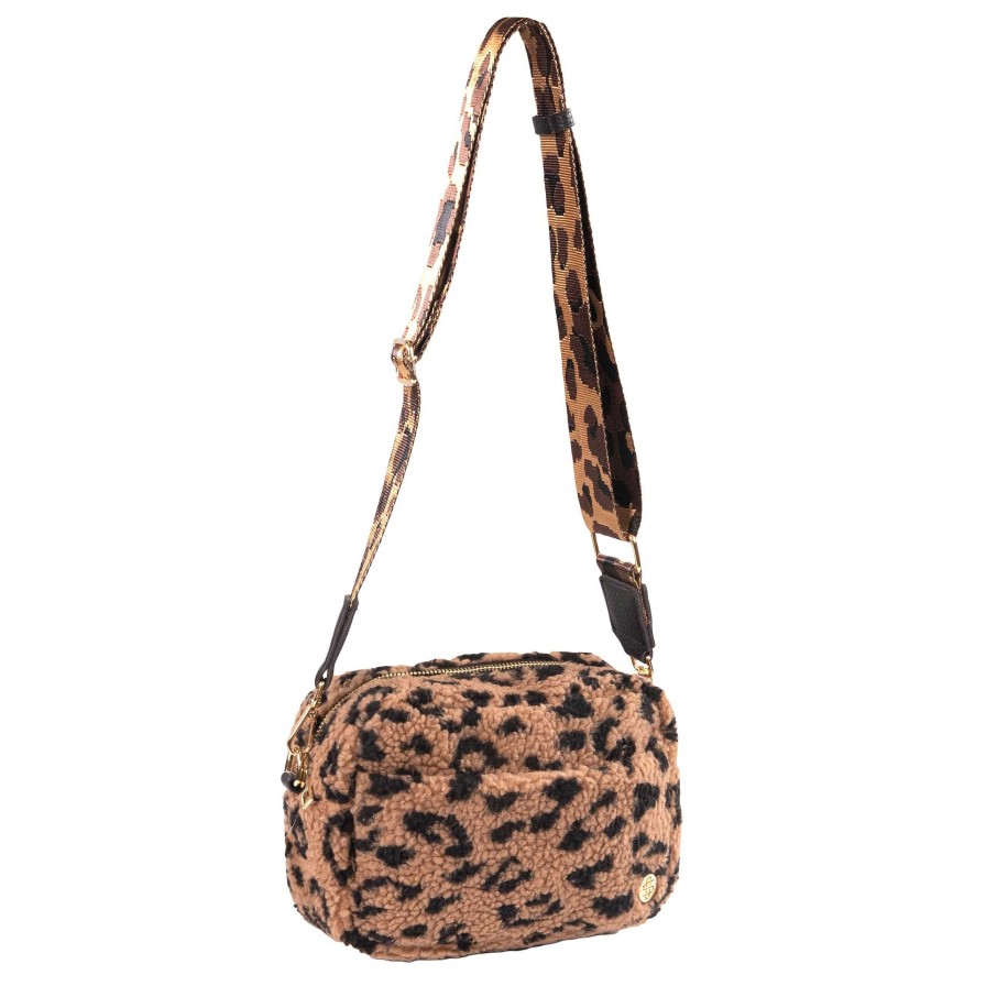 Accessories Simply Southern Crossbody Bags | Leopard Crossbody By Simply Southern