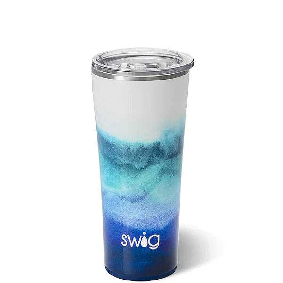 Home Decor Swig | Sapphire 22 Oz Stainless Steel Tumbler By Swig