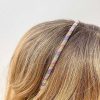 Accessories Prep Obsessed MONT Headbands | Skinny Rhinestone Headband - Light Multi