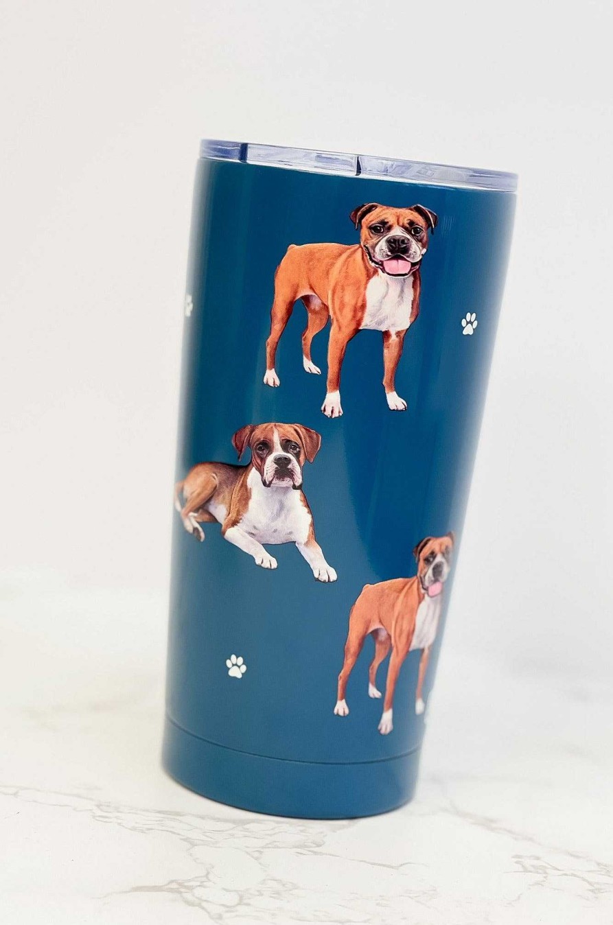 Home Decor E&S Pets | Boxer Stainless Steel Tumbler