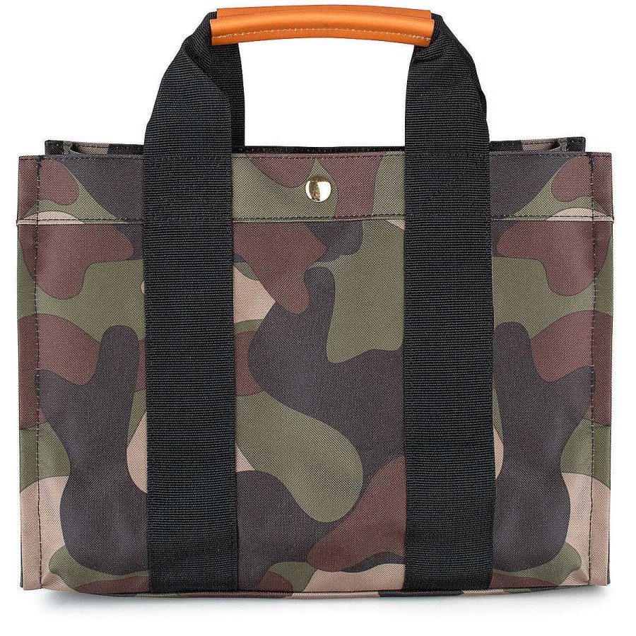 Accessories Boulevard Tote Bags | Camo Kylie Tote (Ships In 1-2 Weeks)