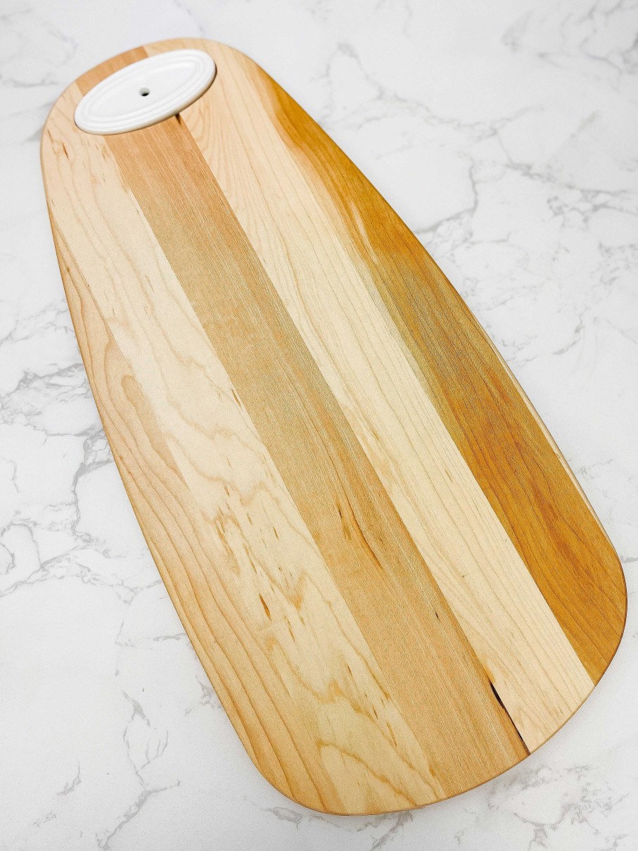 Home Decor Nora Fleming | Maple Tasting Board By Nora Fleming