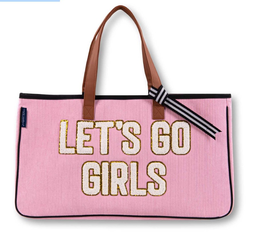 Accessories Simply Southern Tote Bags | Let'S Go Girls' Sparkle Tote By Simply Southern