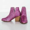 Shoes La Mirada | Fiera Booties - Fuchsia Glitter