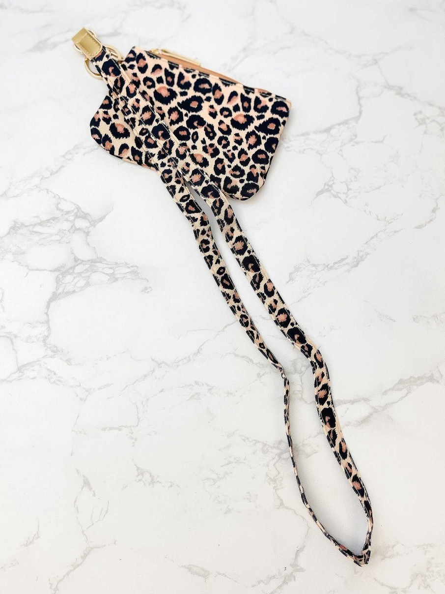 Accessories Prep Obsessed MIZ Wallets | Layard Id Zip Wallet - Leopard