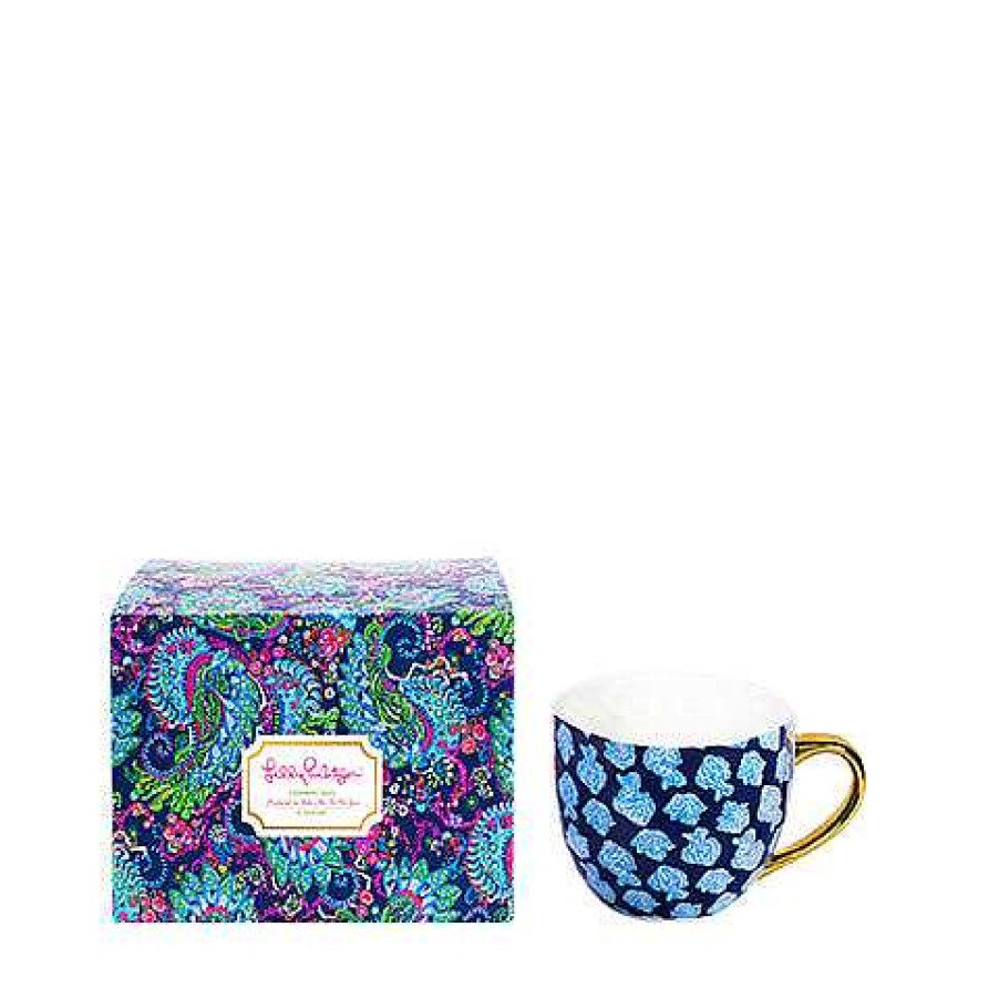 Home Decor Lifeguard Press | Ceramic Mug By Lilly Pulitzer - Take Me To The Sea