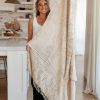 Home Decor Ave Shops | Graham Blanket Single Cuddle Size In Beige