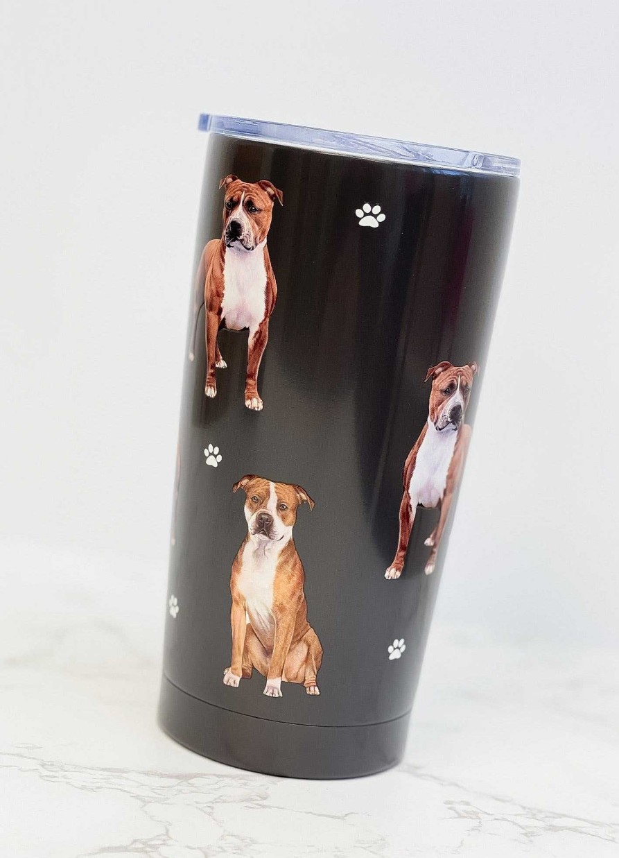 Home Decor E&S Pets | Pit Bull Stainless Steel Tumbler