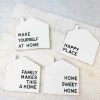 Home Decor Mudpie | Home Sweet Home Coaster Set By Mud Pie