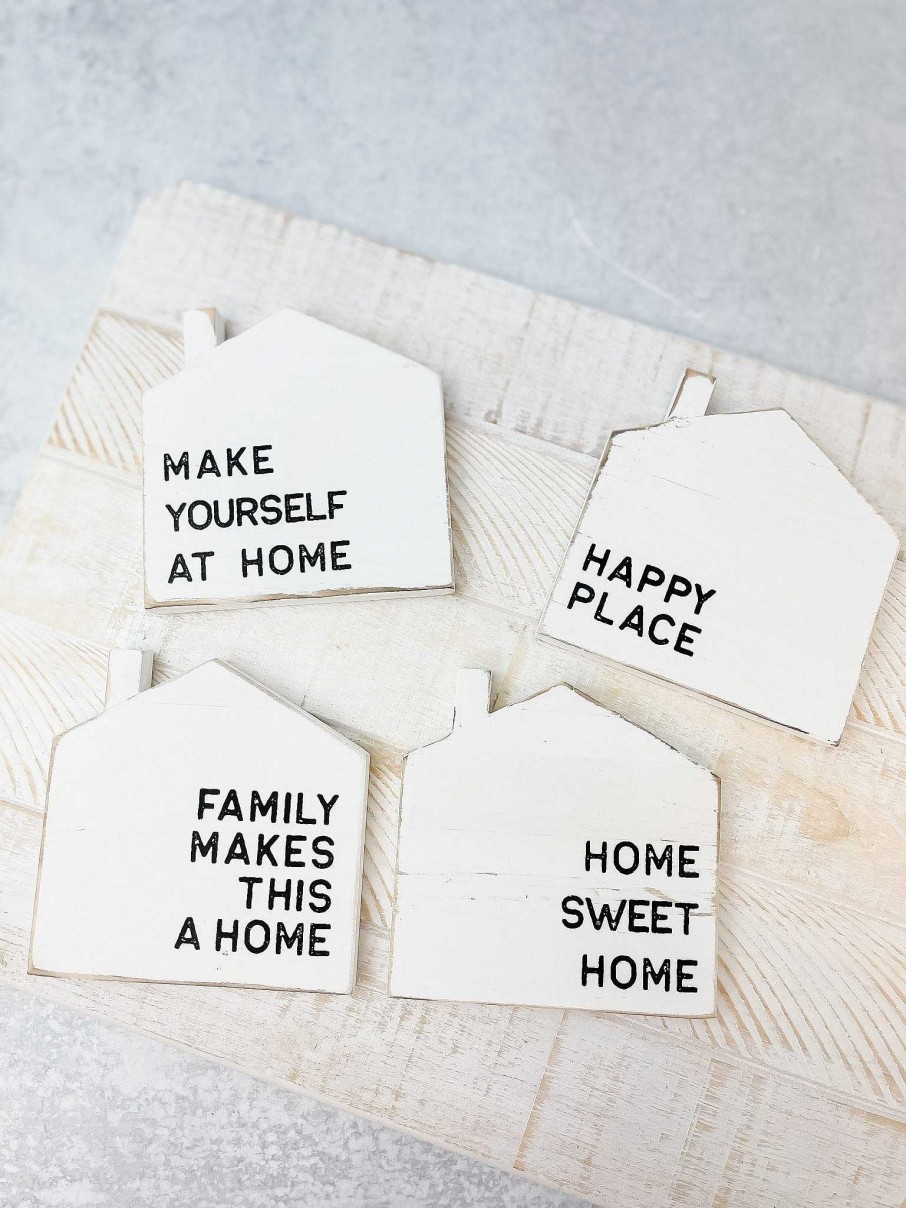 Home Decor Mudpie | Home Sweet Home Coaster Set By Mud Pie