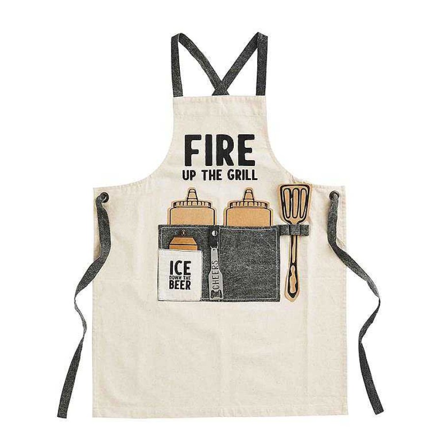 Home Decor Mud Pie | Fire Up The Grill' Apron By Mud Pie