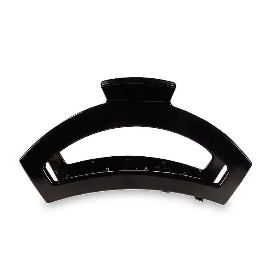 Accessories Teleties Hair Ties & Clips | Large Teleties Open Claw Clip - Jet Black