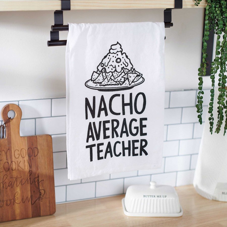 Home Decor Primitives By Kathy | Nacho Average Teacher' Kitchen Towel