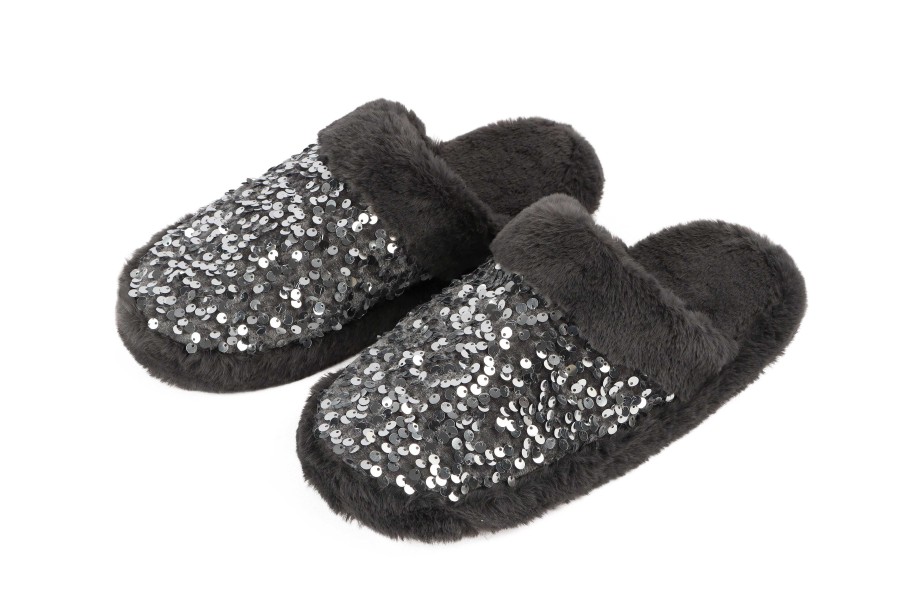 Shoes Snoozies! | Snoozies! Sequin Glam Slides - Silver