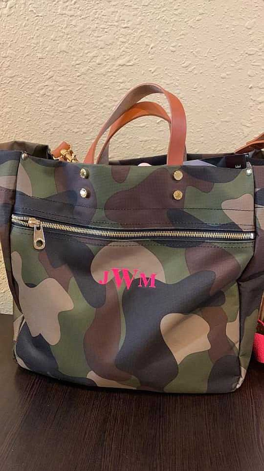 Accessories Boulevard Tote Bags | Codie Camo Nylon Tote (Ships In 1-2 Weeks)