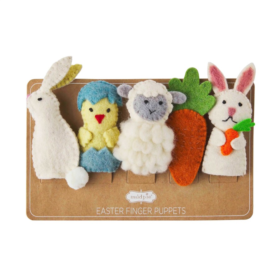 Home Decor Mud Pie | Easter Finger Puppets By Mud Pie