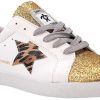 Shoes Simply Southern | Gold Glitter Star Sneakers By Simply Southern