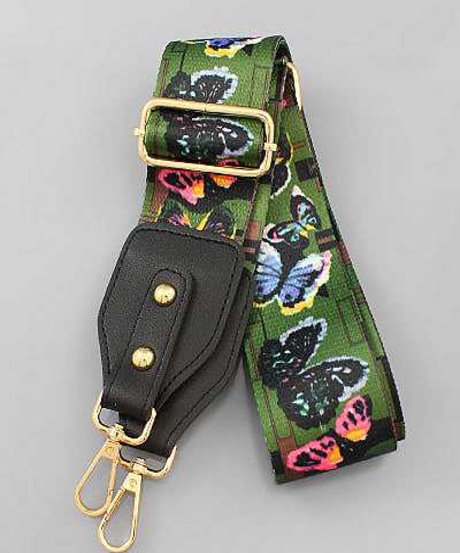 Accessories Prep Obsessed GS Crossbody Bags | The Crossbody Strap - Butterfly Print