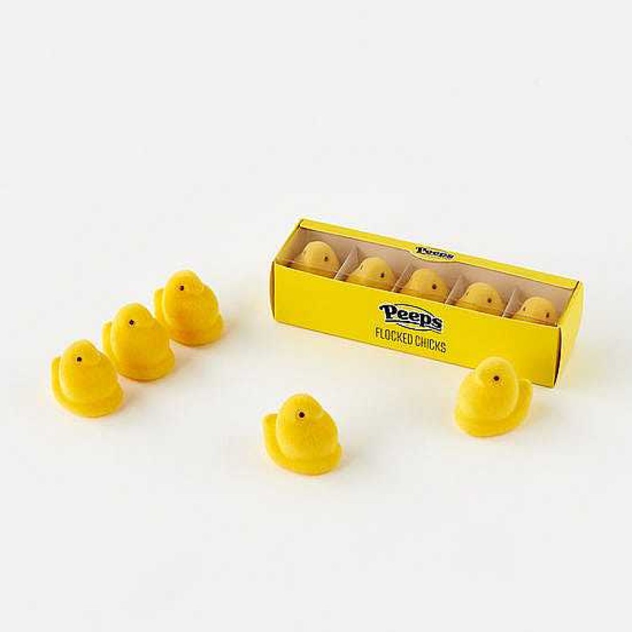 Home Decor One Hundred 80 Degrees | Flocked Peeps - Yellow