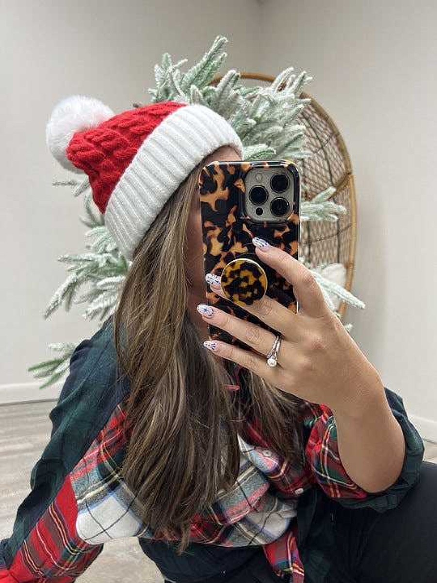 Accessories Prep Obsessed KW Beanies | Santa Hat Beanie - Choice Of Color