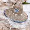 Clothing Hemlock Hat Co Denim | The Wyatt Straw Hat