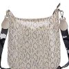 Accessories Prep Obsessed GS Crossbody Bags | Lyndsey Crossbody Hobo Bag - Snakeskin