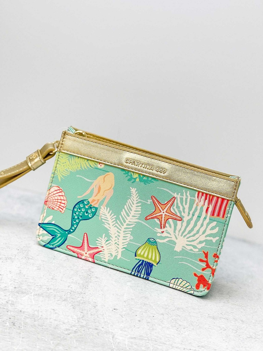 Accessories Spartina Wristlets & Clutches | Golden Mermaid Wristlet By Spartina