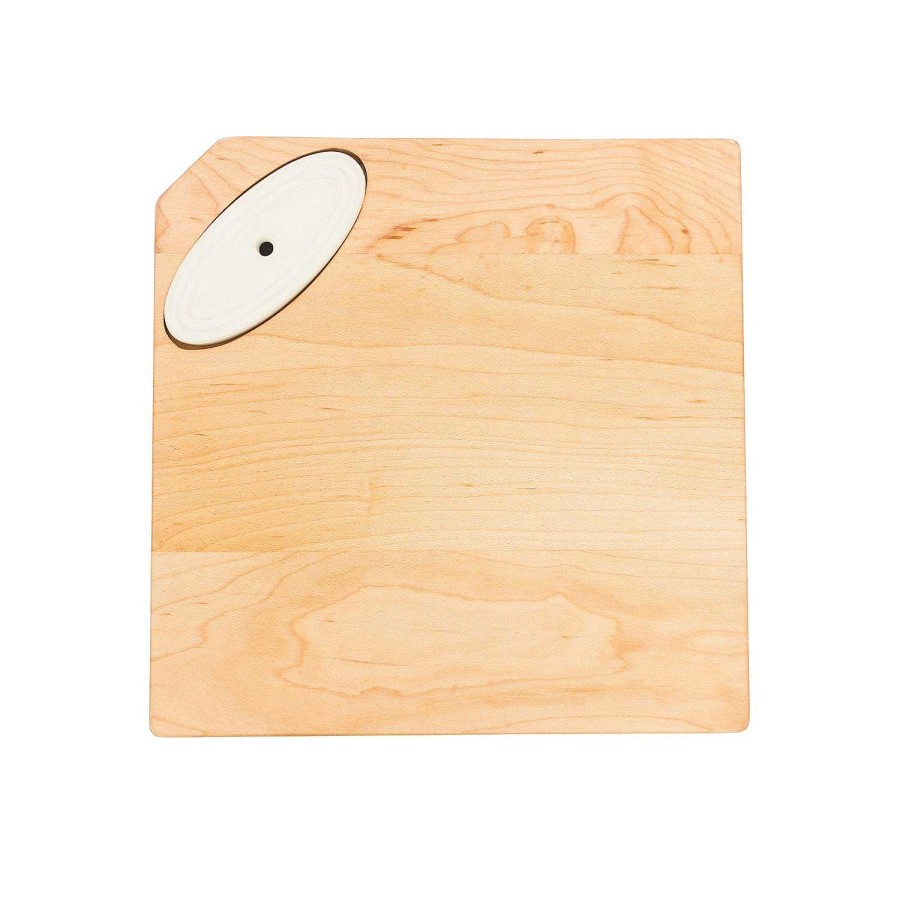 Home Decor Nora Fleming | Maple Cheese Board By Nora Fleming