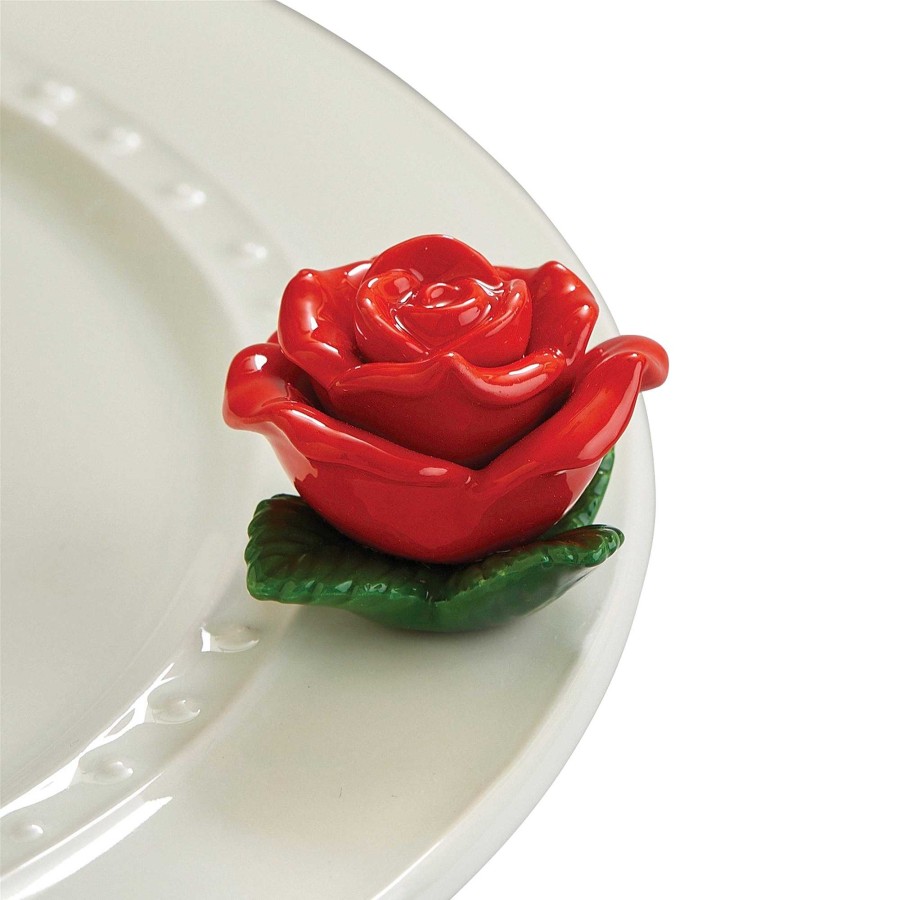 Home Decor Nora Fleming | Roses Are Red Mini By Nora Fleming