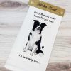 Home Decor E&S Pets | Border Collie Kitchen Towel