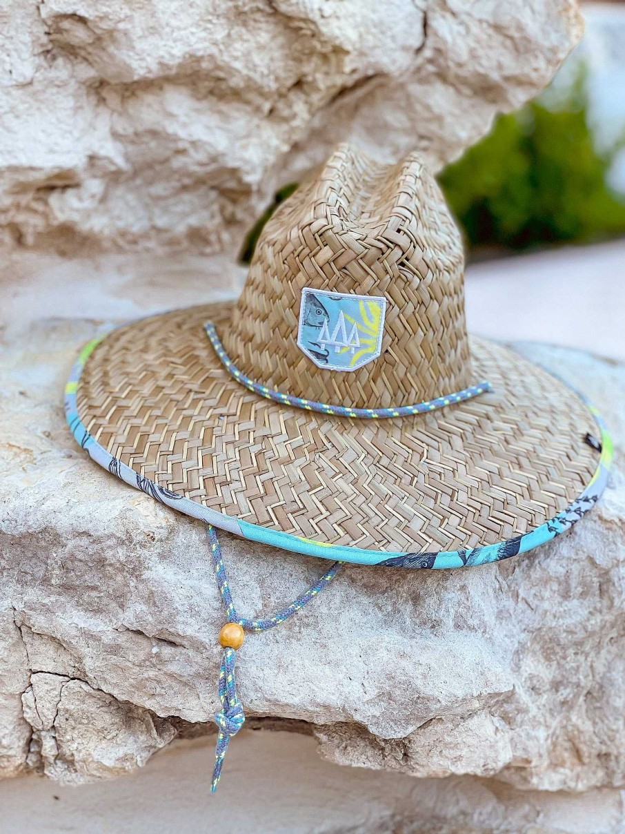 Accessories Hemlock Hat Co Wide Brim Hats | The Skipper Straw Hat