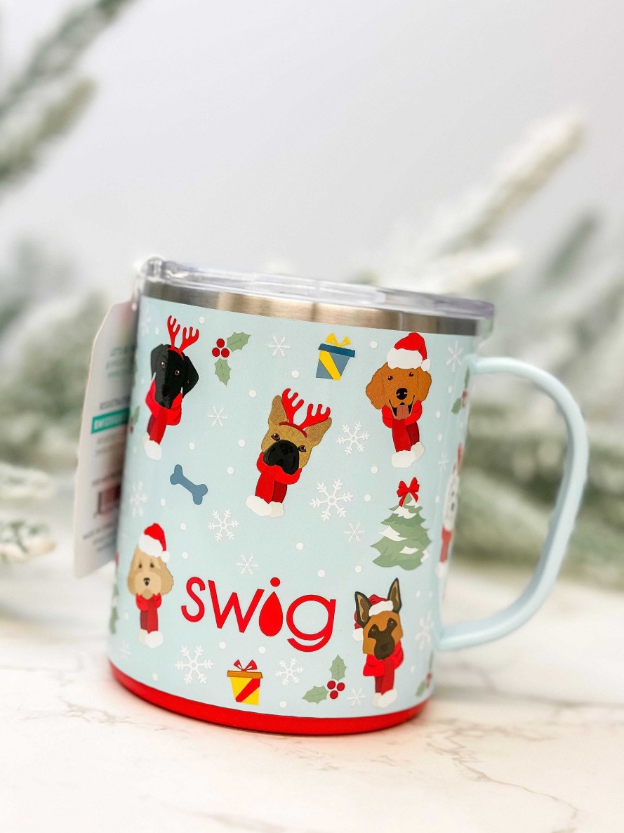 Home Decor Swig | Santa Paws 12 Oz Camper Mug By Swig