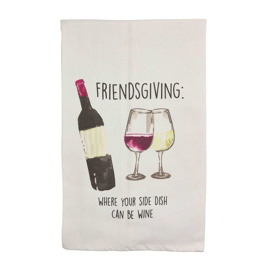 Home Decor Mud Pie | Friendsgiving Towels By Mud