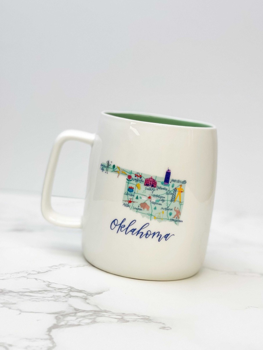 Home Decor Mary Square | Oklahoma Ceramic Mug