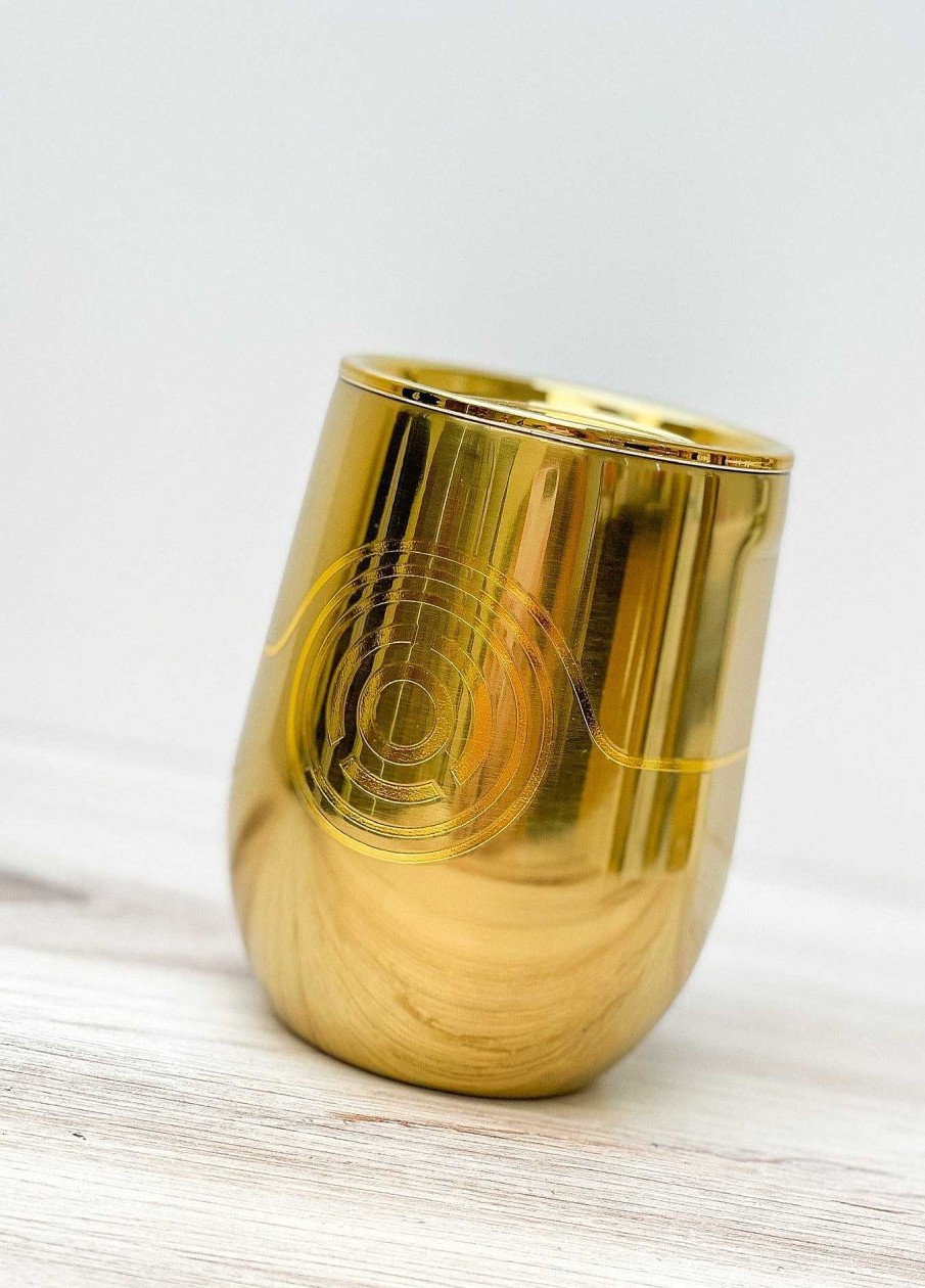 Home Decor Corkcicle | 12 Oz Stainless Steel Star Wars Stemless Tumbler By Corkcicle - C-3Po