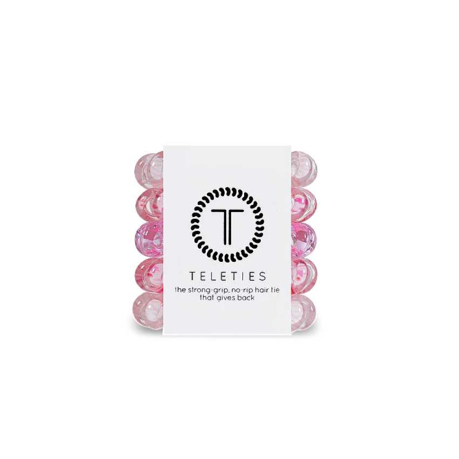 Accessories Teleties Hair Ties & Clips | Teleties Hair Tie - Tiny Band Pack Of 5 - In Memory Of Ida