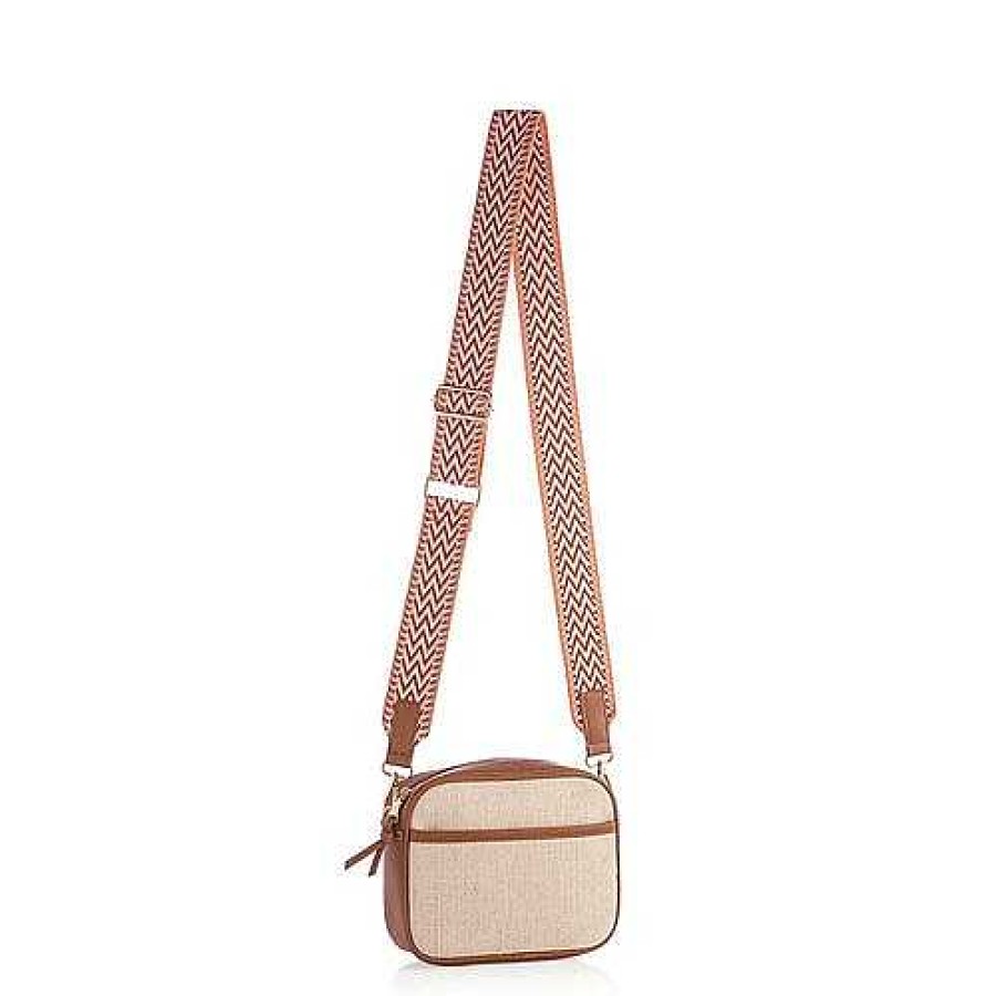 Accessories Shiraleah Crossbody Bags | Talia Crossbody Bag - Saddle