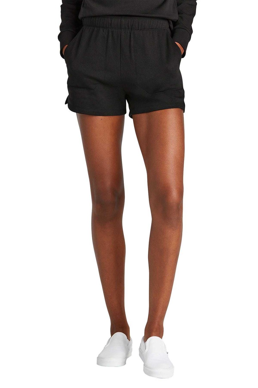 Clothing IH Sale Shorts | Darby Perfect Tri Fleece Shorts - Black